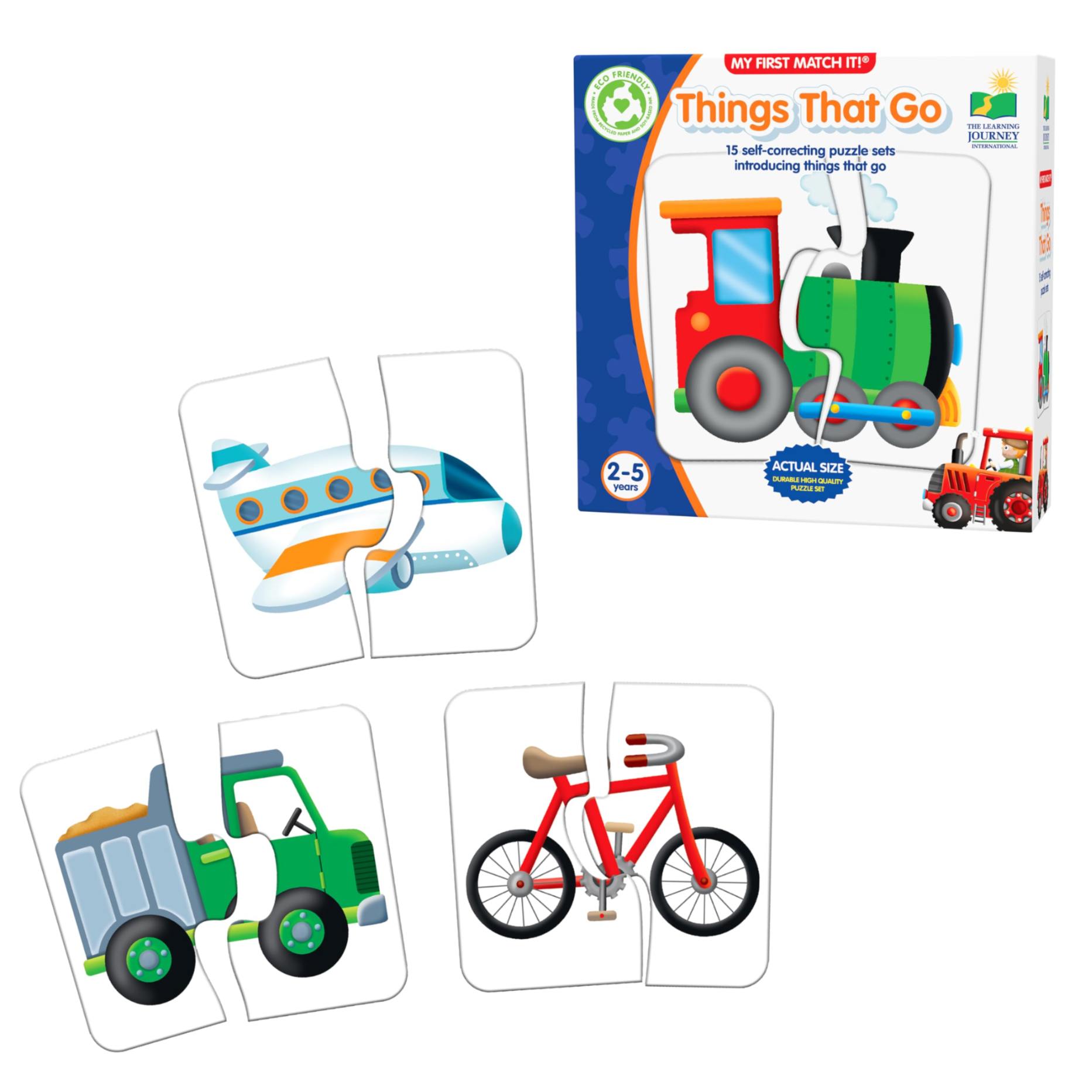 VEHICLES PUZZLE 2 PIECE
