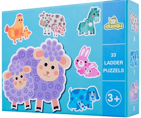 33 LADDER PUZZLE pet animal