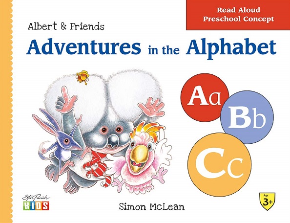 ADVENTURES IN THE ALPHABET ABC book