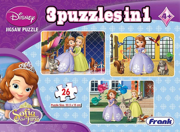 SOFIA THE FIRST 3 IN 1 puzzle