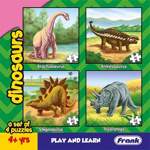 DINOSAURS frank puzzle