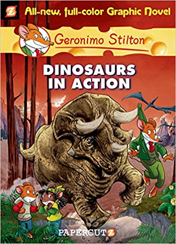 DINOSAURS IN ACTION comic