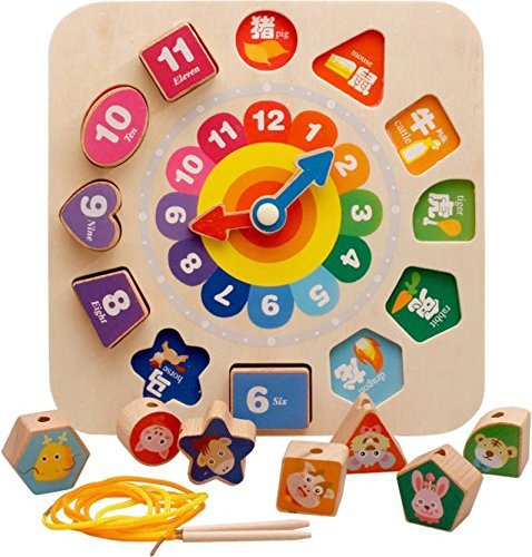 BUILDING BLOCK WEAR LINE CLOCK