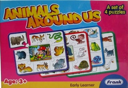 ANIMALS AROUND US frank puzzles