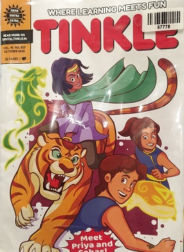 NO 829 TINKLE COMIC 2025 oct