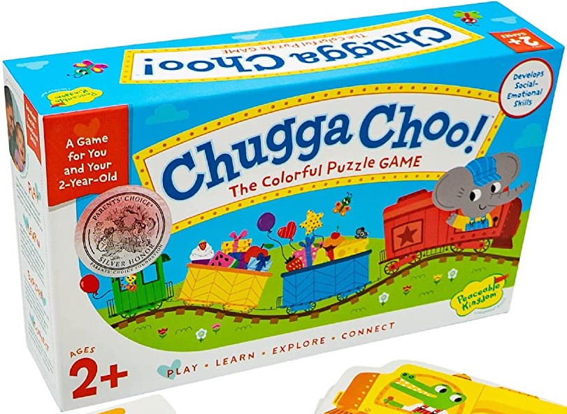 CHUGGA CHOO colorful puzzle game