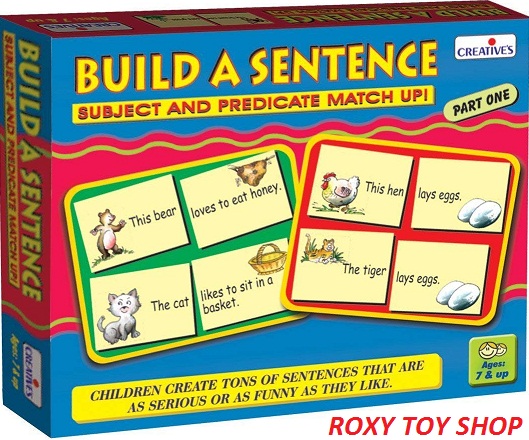 BUILD A SENTENCE part 1 pc 60