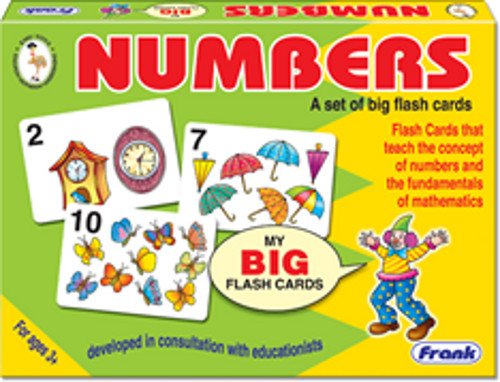 NUMBERS flash cards frank