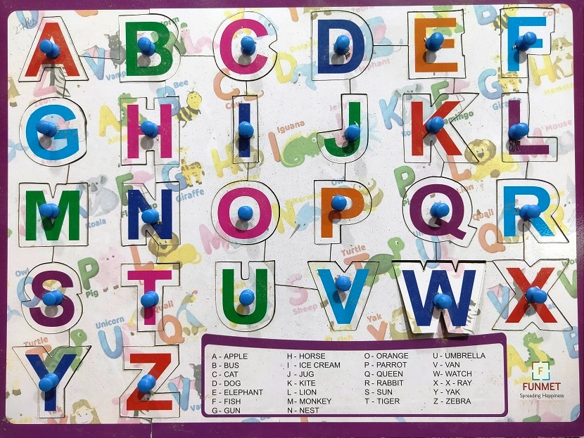 WOODEN ALPHABET funmet