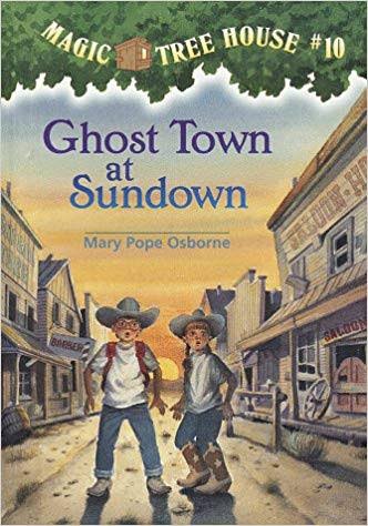 NO 10 GHOST TOWN AT SUNDOWN