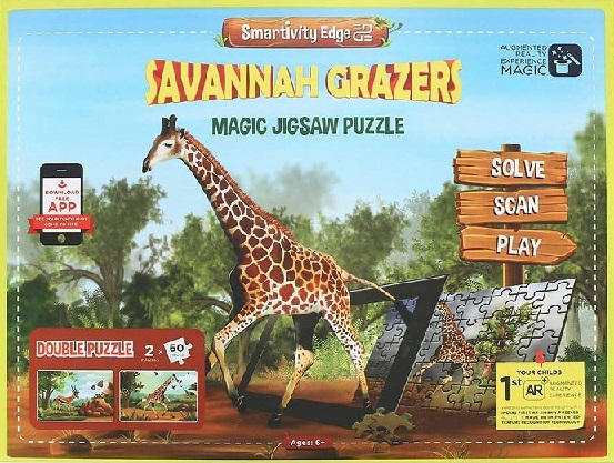 SAVANNAH GRAZERS magic jigsaw puzzle