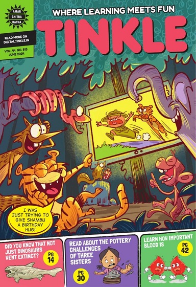 NO 813 TINKLE COMIC 2024 JUNE