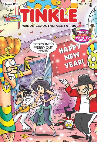 NO 629 TINKLE COMIC jan 2015