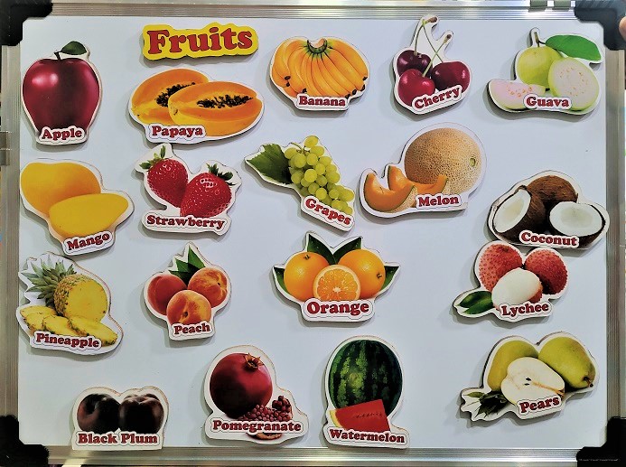 MAGNETIC FRUITS BOARD