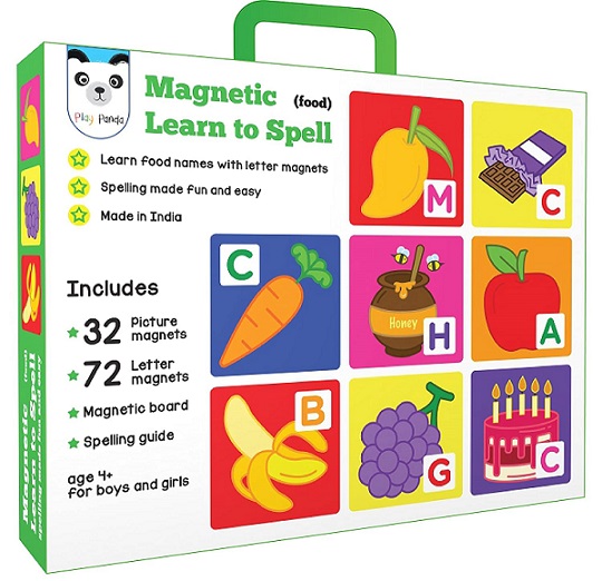 MAGNETIC LEARN TO SPELL food