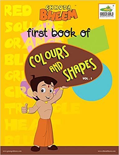 FIRST BOOK OF colours and shapes vol 1 & LETS LEARN 123 2in1