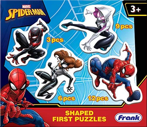 SPIDER MAN SHAPED FIRST PUZZLES