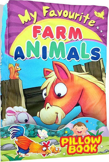 MY FAVOURITE FARM ANIMALS PILLOW BOOK