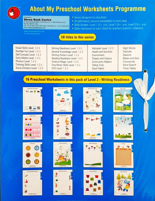 WRITING READINESS L2 worksheets