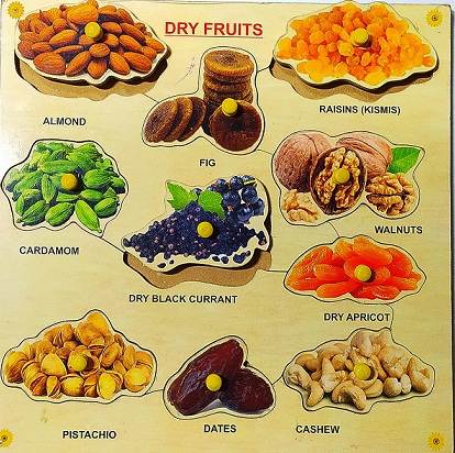 WOODEN DRY FRUITS PUZZLE