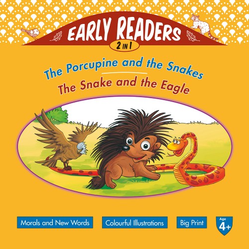 THE PORCUPINE AND THE SNAKES 2 in 1 early readers