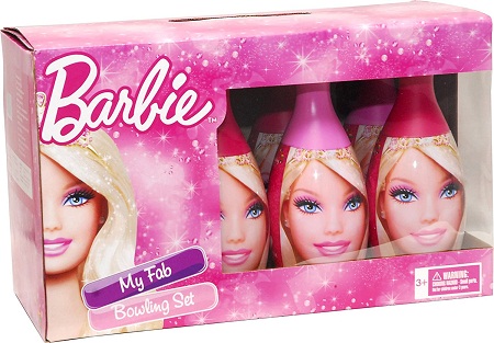 BARBIE MY PINKTASTIC bowling set