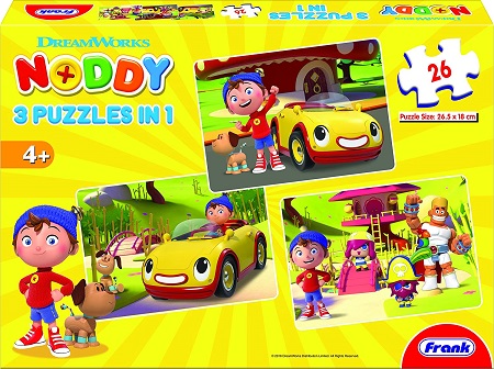 NODDY 3 PUZZLES IN 1