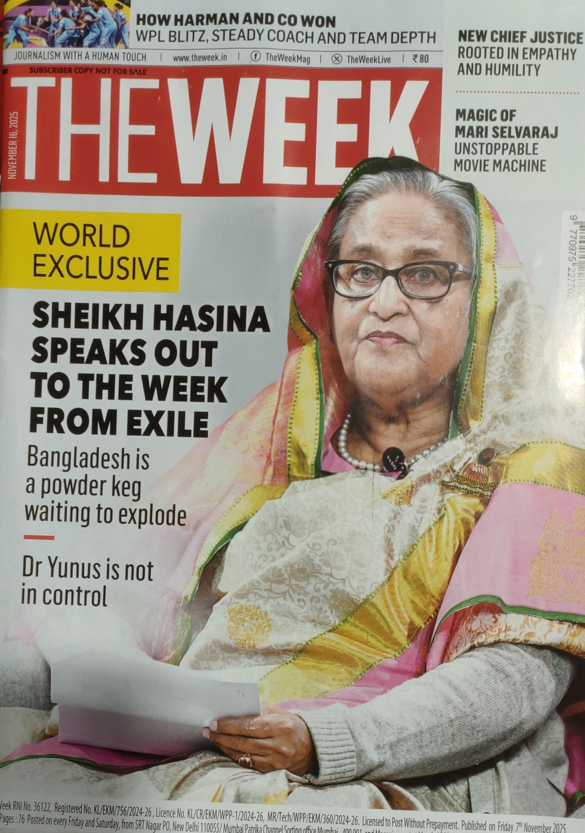 THE WEEK 2025 NOV 16