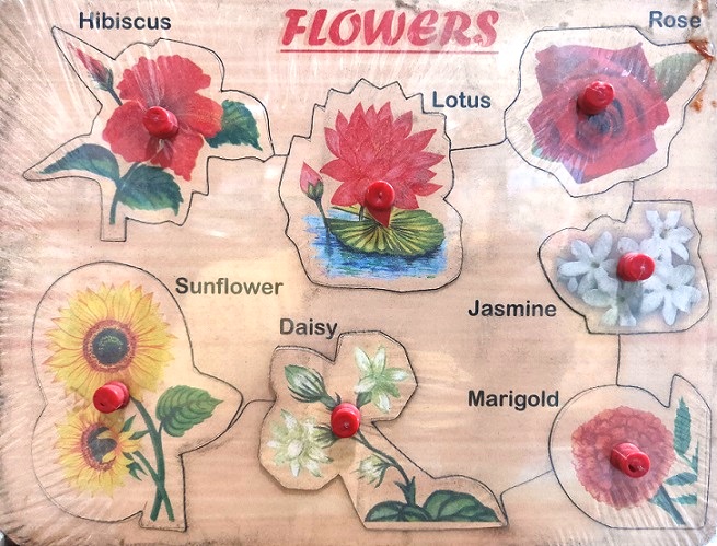 WOODEN FLOWERS TRAY prasima