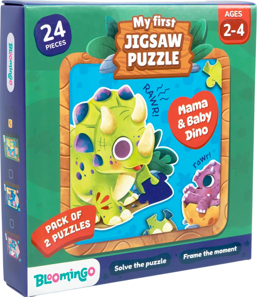MY FIRST JIGSAW PUZZLE MAMA & BABY DINO