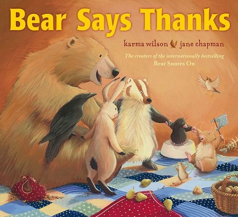 BEAR SAYS THANKS