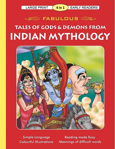 TALES OF GODS & DEMONS FROM INDIAN MYTHOLOGY 6 in 1