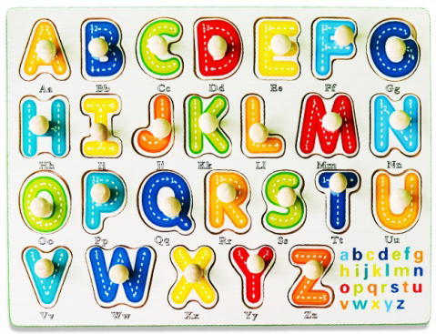 WOODEN PUZZLE ALPHABET