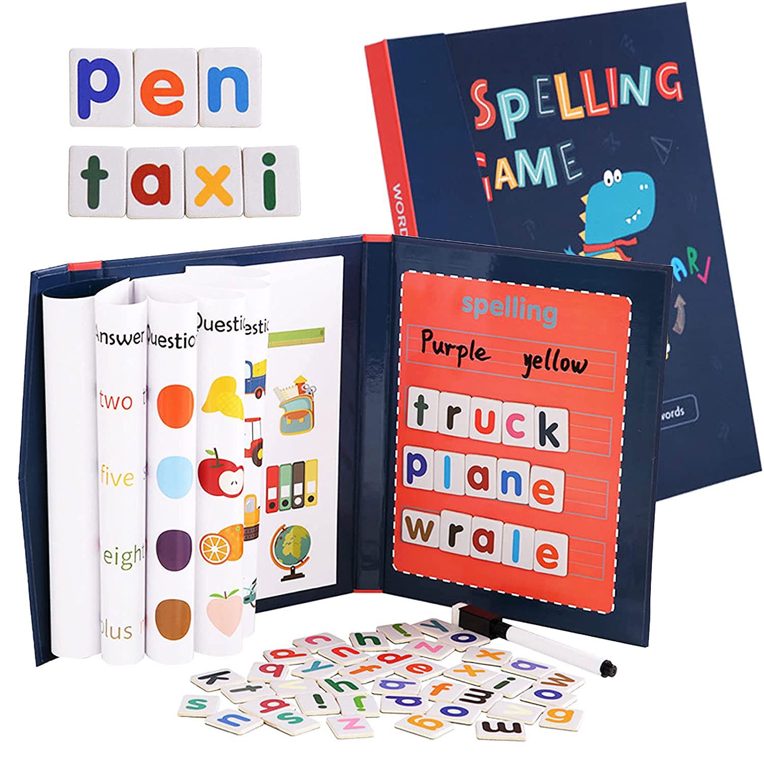 MAGNETIC WORD SPELLING GAME