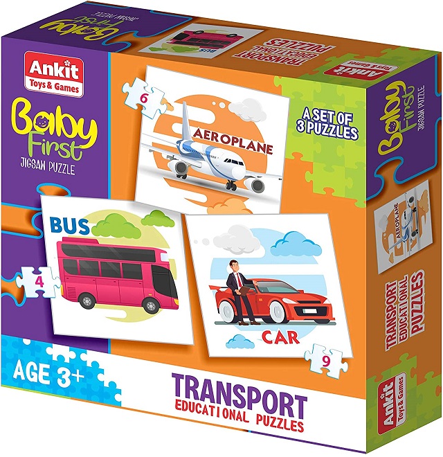 BABY FIRST JIGSAW PUZZLE TRANSPORT