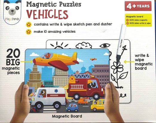 MAGNETIC PUZZLES VEHICLES