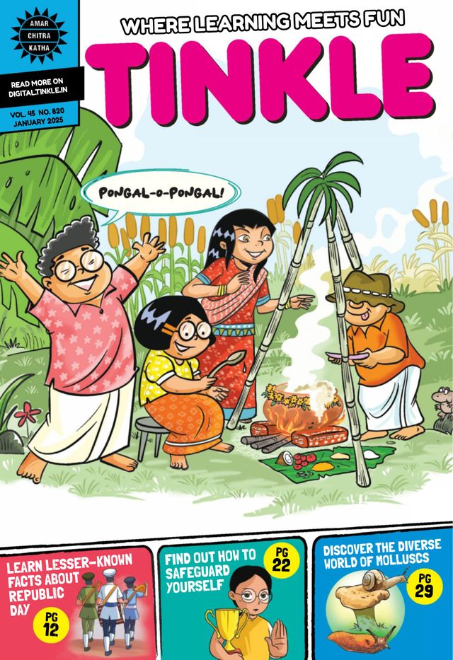 NO 820 TINKLE COMIC 2025 JAN