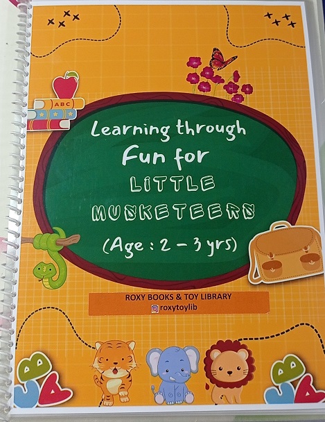 LEARNING THROUGH FUN FOR LITTLE MUSKETEERS velcro 2