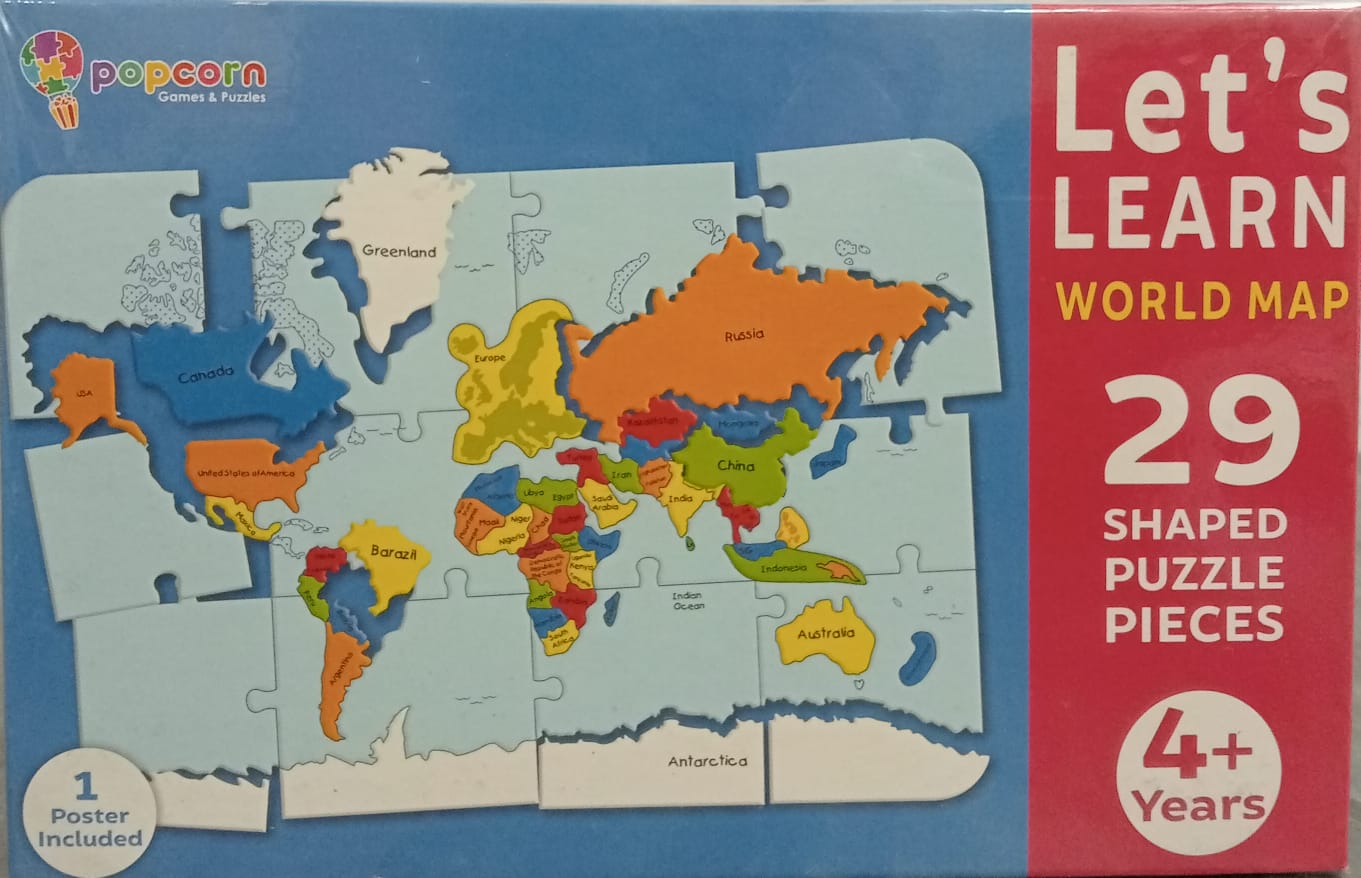 LET'S LEARN WORLD MAP