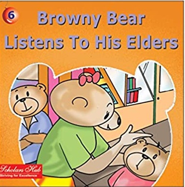 BROWNY BEAR LISTENS TO HIS ELDERS (SCHOLARS)