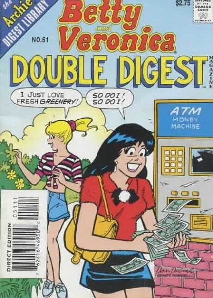 NO 051 BETTY & VERONICA DOUBLE DIGEST