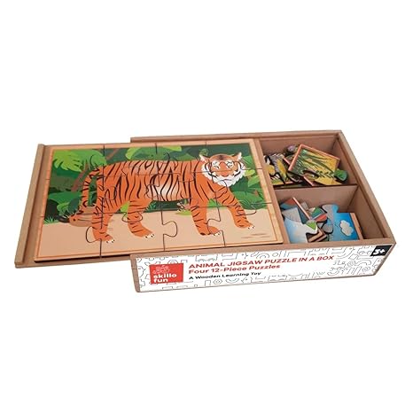 ANIMAL 12 PC PUZZLE