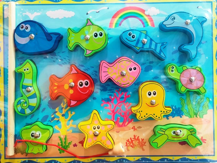 MAGNETIC FISHING wooden 2