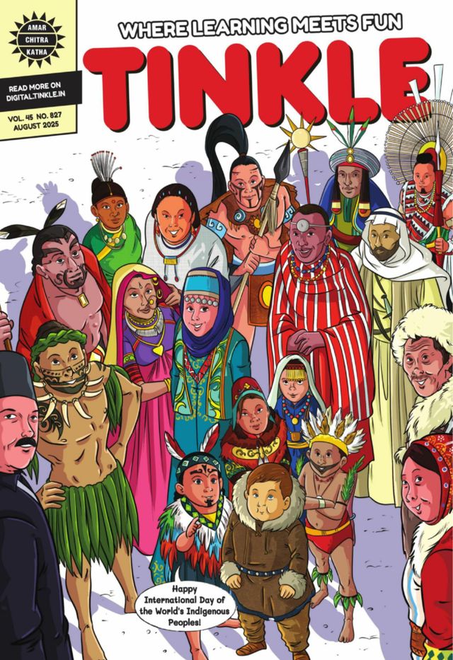 NO 827 TINKLE COMIC 2025 AUG