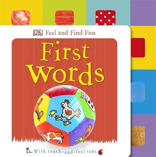 FIRST WORDS dk feel & find fun book
