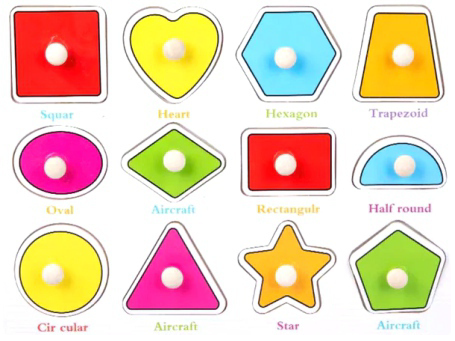 WOODEN PUZZLE SHAPES