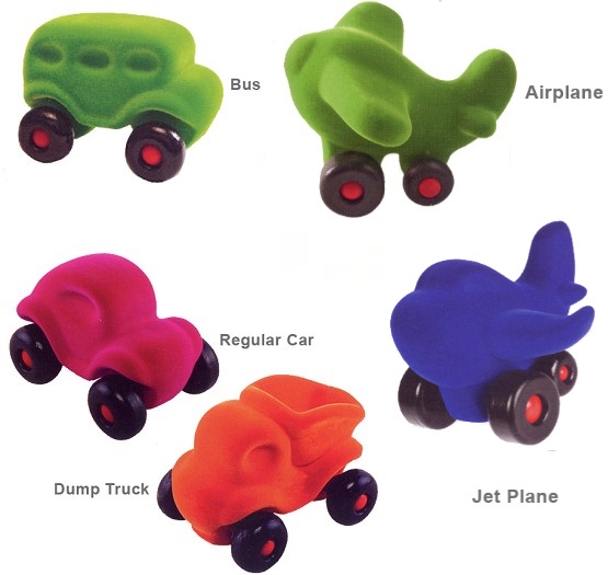 SOFT FOAM VEHICLES WITH FLASH CARS & BOOK