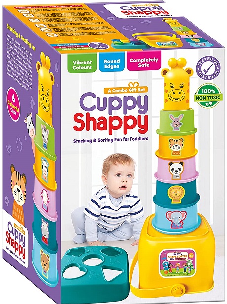 CUPPY SHAPPY stacking & sorting