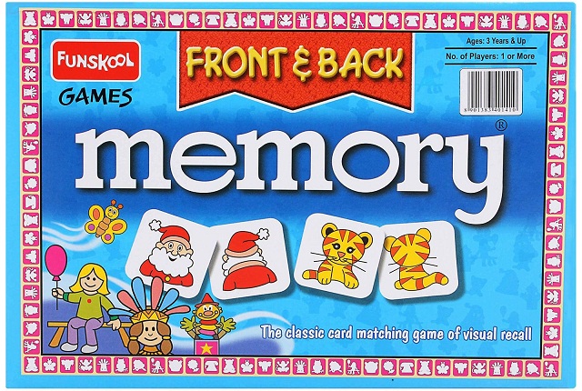 FRONT & BACK memory game