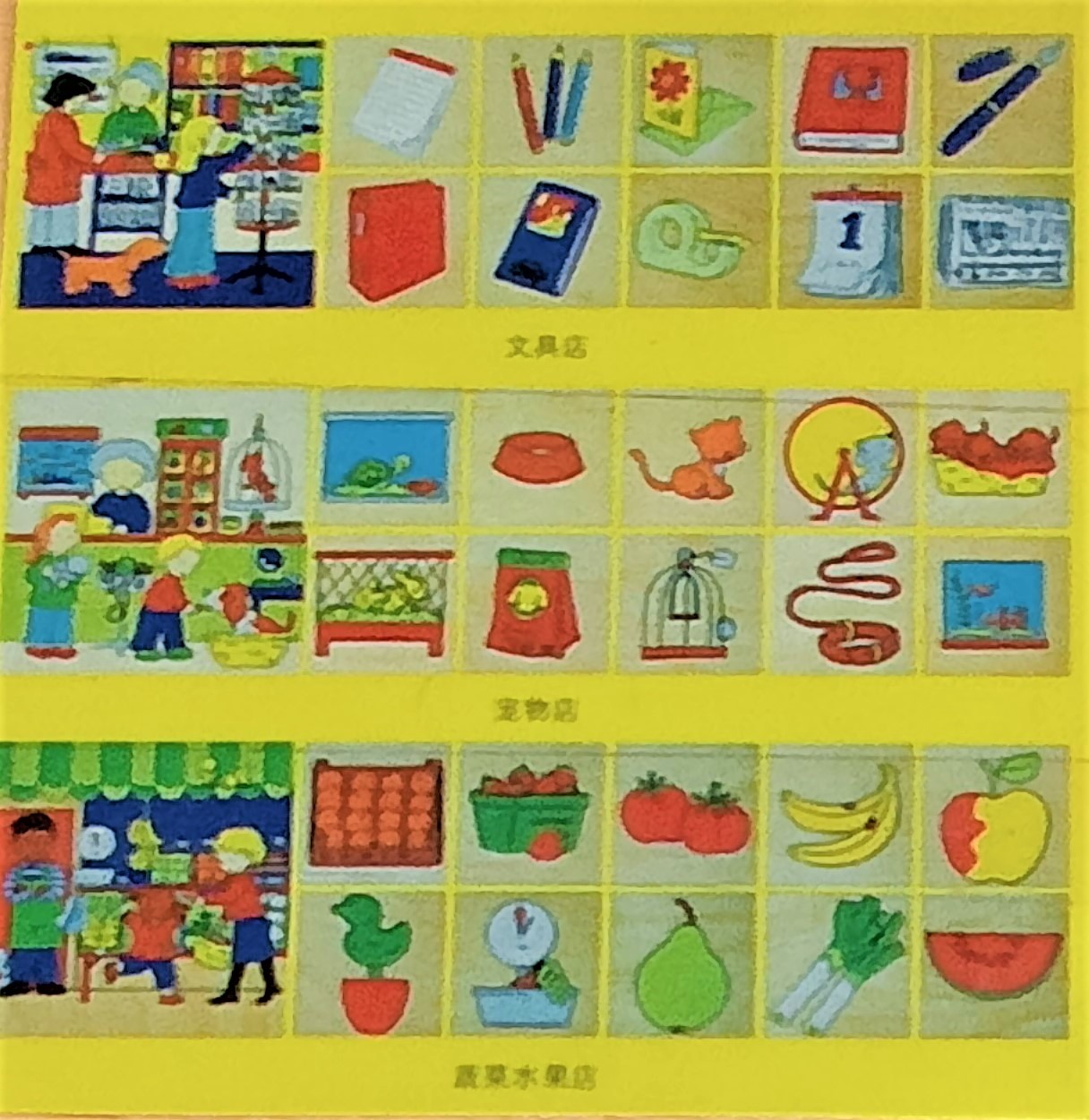 SHOPPING PROJECT stationery,pet,fruit shop